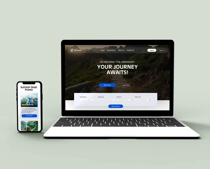 Building a User-Centric and Simplified Travel Website